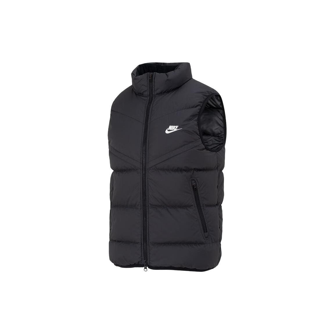 Nike Sportswear Windrunner Storm-FIT Down Vest Black Black Sail FB8184-010 S