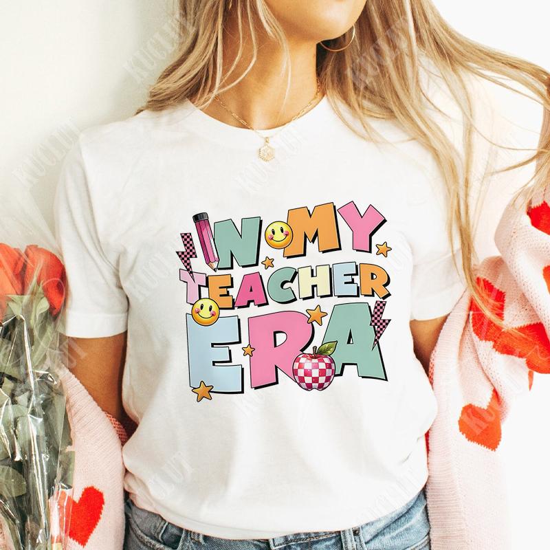 Graphic Tops Teachers Tshirts Clothing Teachers Gifts Teacher Shirts Gift Summer Fashion Tshirts Short Sleeve School