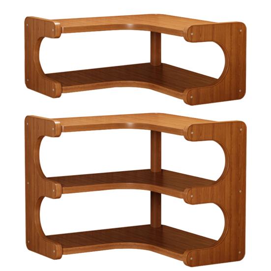 Desktop Storage Rack Sundries Organizer Multi-layer Design Large Capacity Multifunction Book Corner Storage Holder