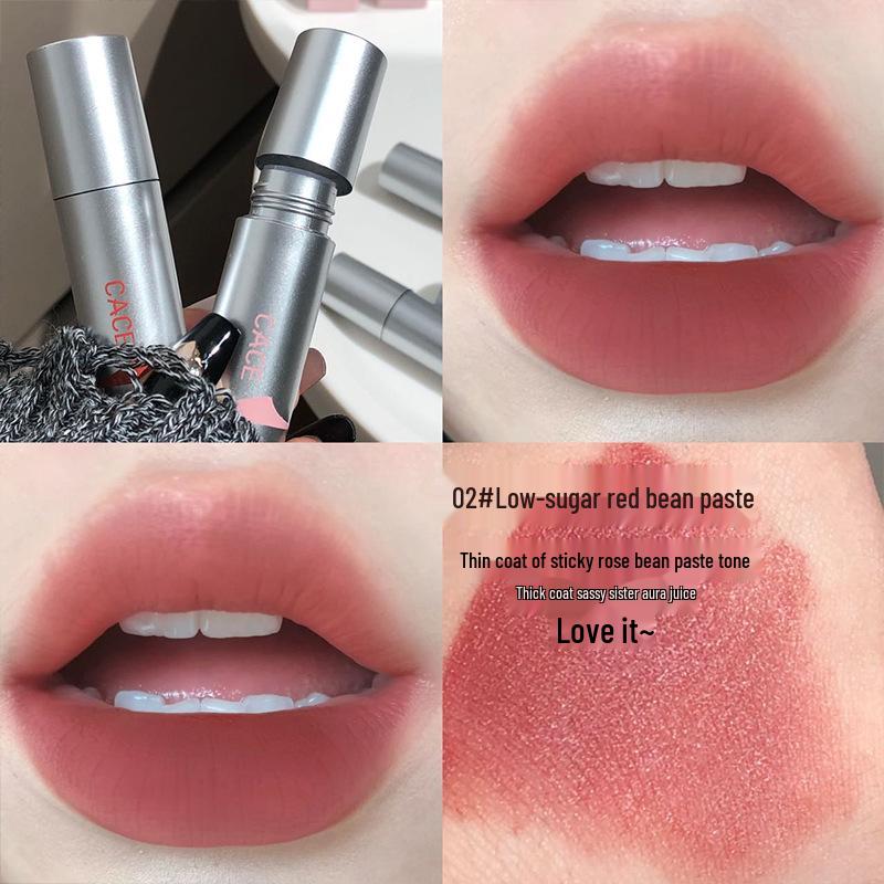 

CACE Light Velvet Matte Nude Lipstick - Whitening & Affordable Student Makeup