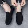 Spring New Loafers Men's Shoes Doudou Shoes Flip Hair Trend British Lazy One Pedal Half Drag Driving Shoes