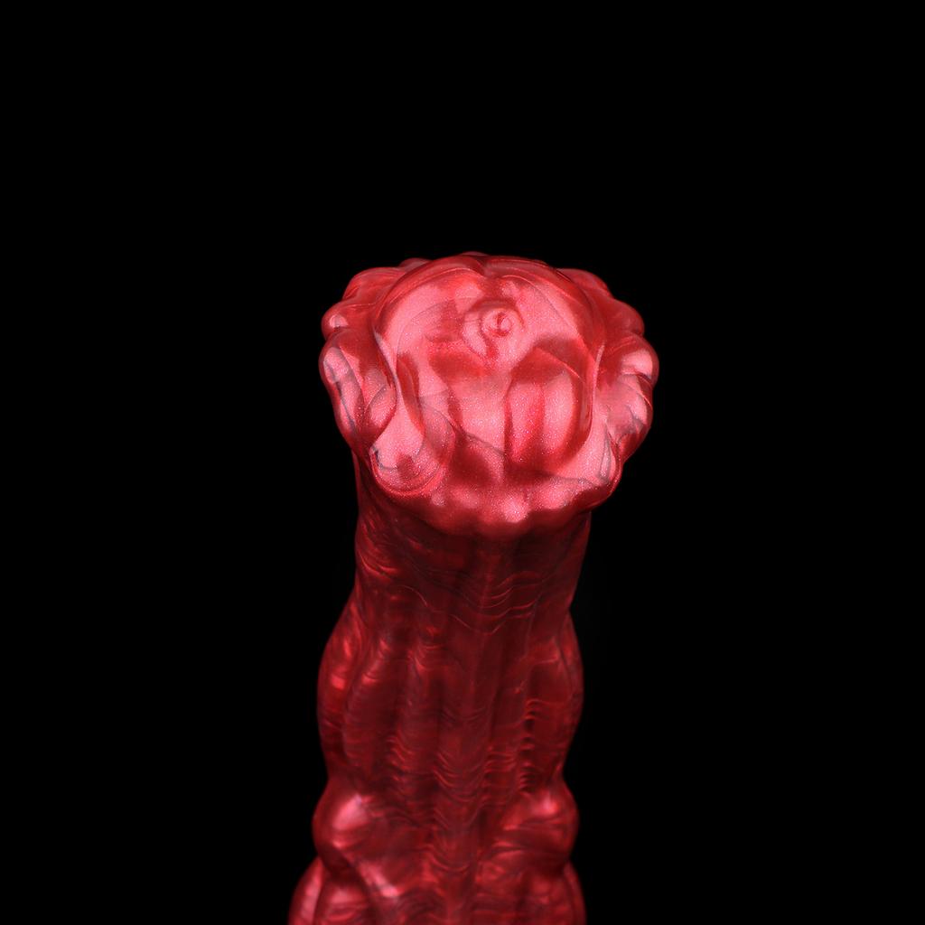 NSFU Animal Horse Dildo with Sucker Silicone Red&Black Fake Penis Long Anal Plug Orgasm Masturbator Sex Toys For Women Men