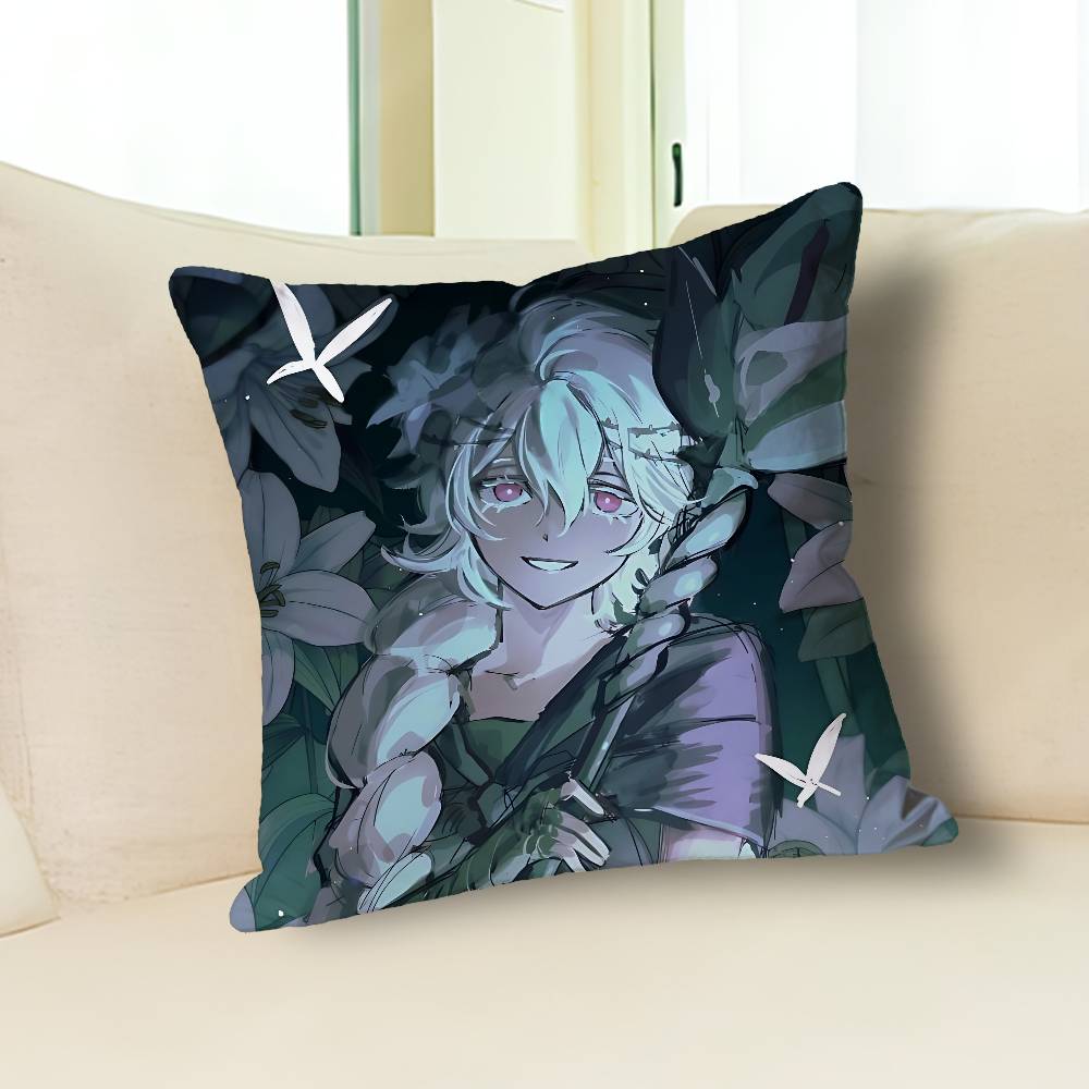 Run Kingdom White lily C-Cookie Various Sizes Square Pillow Case For Car Home Bedchamber Decor Custom Valentine gift