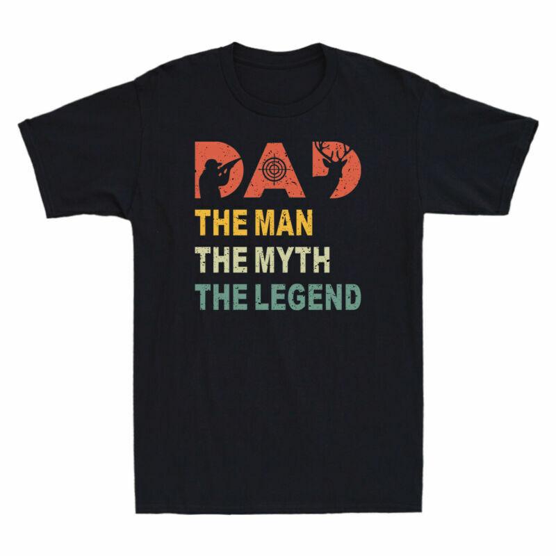 Vintage TShirt Hunter Unisex Dad Deer The Novelty Shirt The Myth The Legend Unisexs S