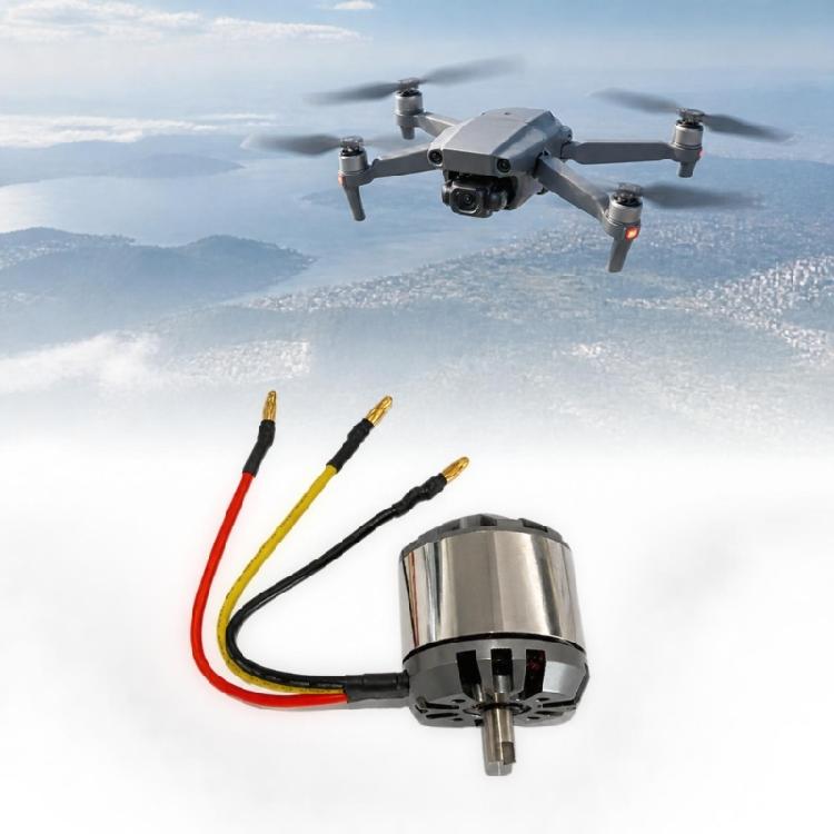 Model Hydraulic Systems Upgrades Motor, 5055 Brushless Motor External-Rotor Component with Connectors for Remote Pump Drive Builds