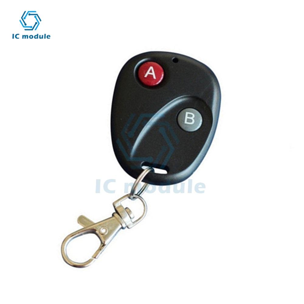 2-Wege Mini-RF-Schalter 315MHz/433MHz Kleiner Relaiskontakt Drahtlose Schalter Schlüssel Garagentor Tür Sender Fernbedienung