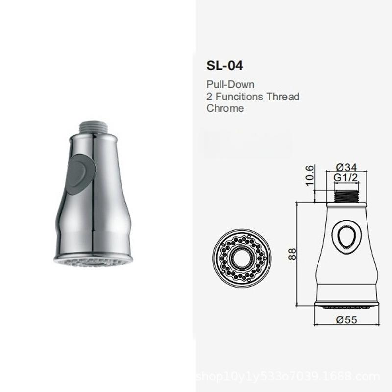 

Кухонный выдвижной смеситель, лейка, ручной АБС-пластик, водосберегающий кран, насадка-распылитель высокого давления, замена смесителя для раковины в ванной