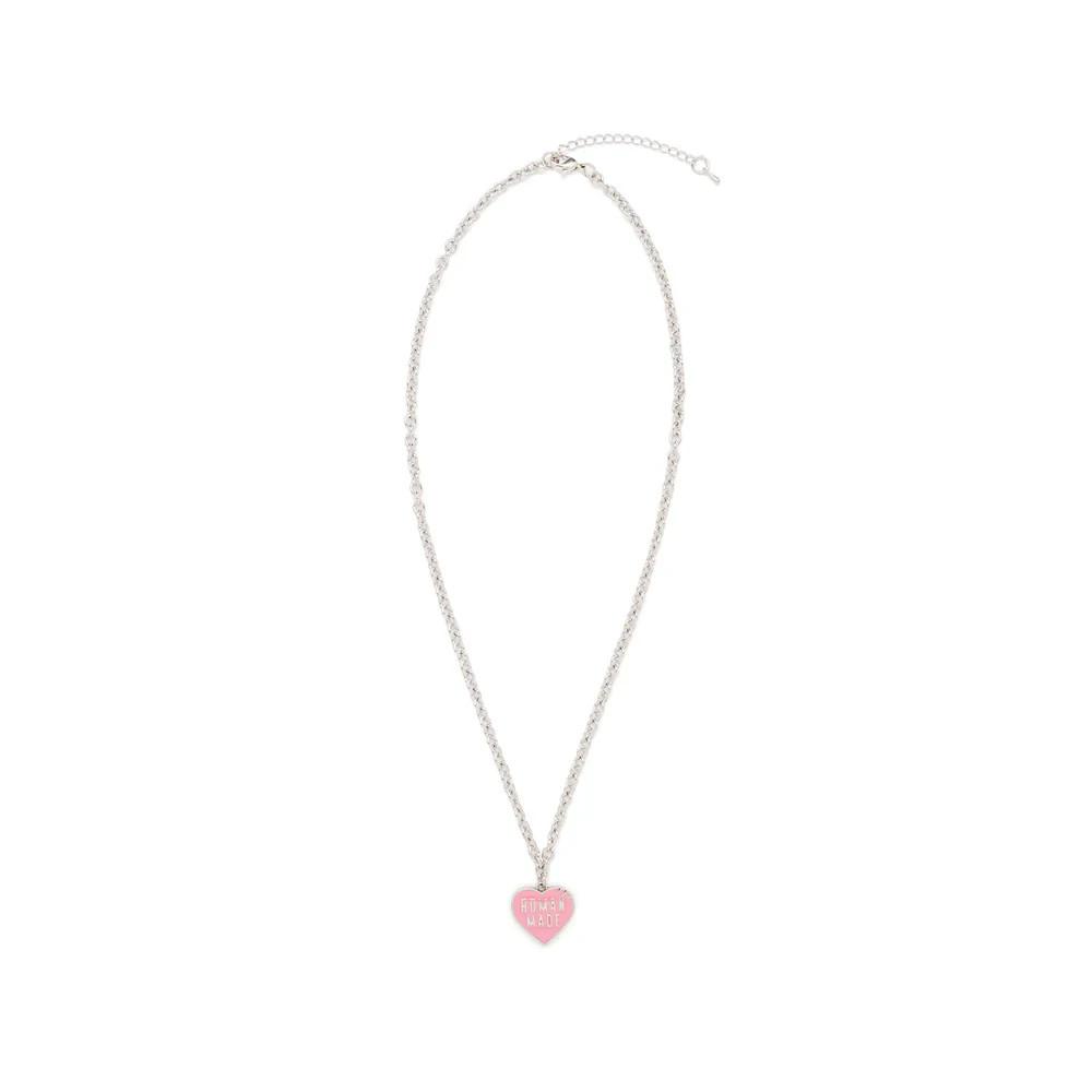 HUMAN MADE Heart Necklace Pink HM29GD157