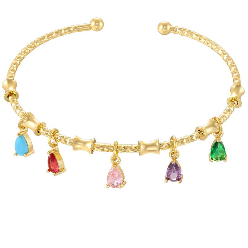 Käfer Oktagramm Regenbogen Spleißarmband Personalisiertes Geometrisches Wassertropfen Vierblättriges Kleeblatt Armband Vl648