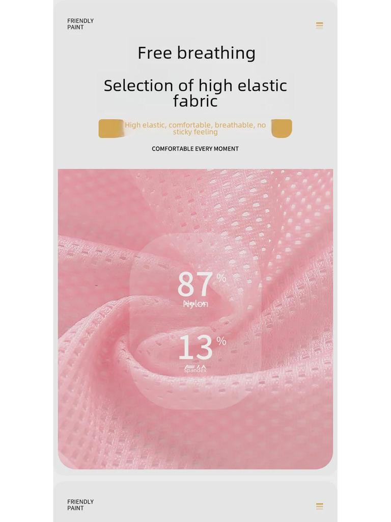 New Style Front-Buckle Vest Bra: Larger, Longer Cups & No Steel Ring for Middle-Aged & Elderly