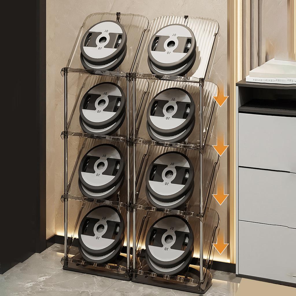 1 Set Stackable Shoe Racks Save Space Entry-level Multi-layer Plastic Living Room Cabinet Furniture Shoe Organizer Storage Shelf