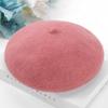 Autumn and Winter Women's Wool Woolen Beret Student Art Painter Hat Pumpkin Hat