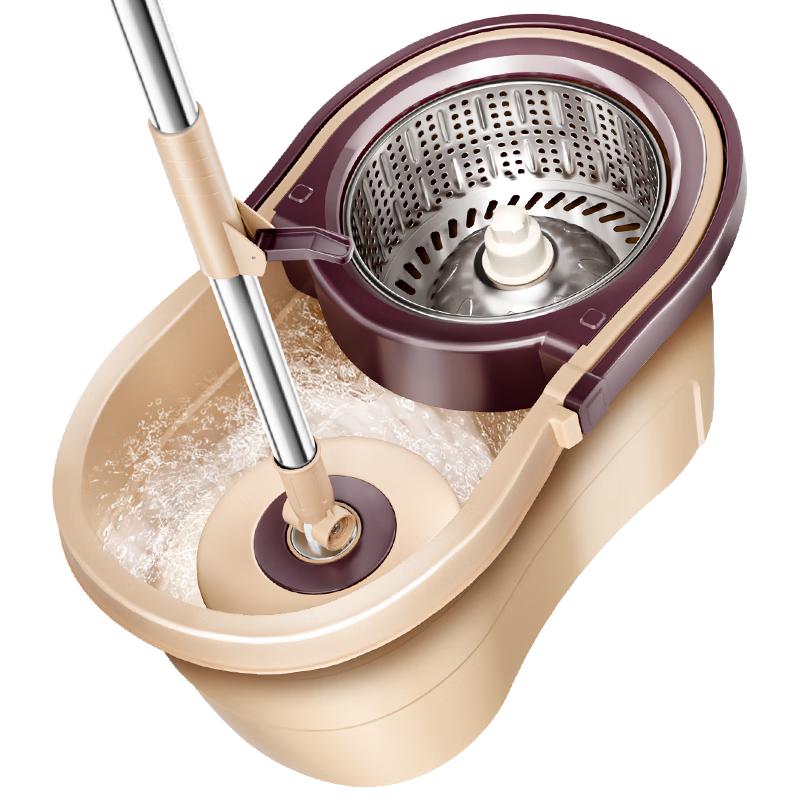 Mayflower Hands-Free Spin Mop with Bucket
