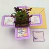Advanced 3D Pop Up Butterfly Bouquet Card - Invitation Card For Birthday And Wedding Household Desktop Decoration  Thank You Card
