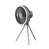 1/2PC 10000mAh Camping Fan Rechargeable Desktop Portable Circulator Wireless Ceiling Electric Fan with Power Bank LED Lighting