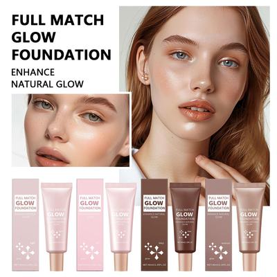 Brightening Liquid Foundation Natural Concealer Long-lasting Makeup Without Removal Contouring Highlighter Liquid