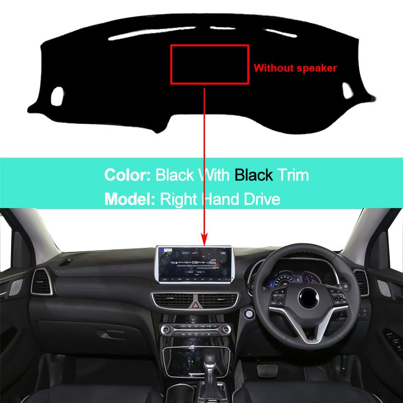 Anti-Slip Car Inner Dashboard Cover DashMat For Hyundai Tucson    Rug Carpet Cushion Sun Shade Pad Protector