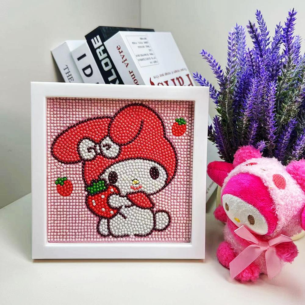 Children'S Diamond Painting Handmade Diy Masonry Painting Cartoon Diamond Sticker Bedroom Living Room Decorative Painting Photo Frame