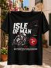 Isle Of Unisex TT Road Races Mit Kurs Motorradfahrer Und Est 1907 Road Racing Design Unisex Alle Unisex Alle T-Shirt