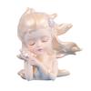 Mermaid Sculpture Anti-rust Delicate 6 Styles Fashionable Multi-purpose Figurine for Students