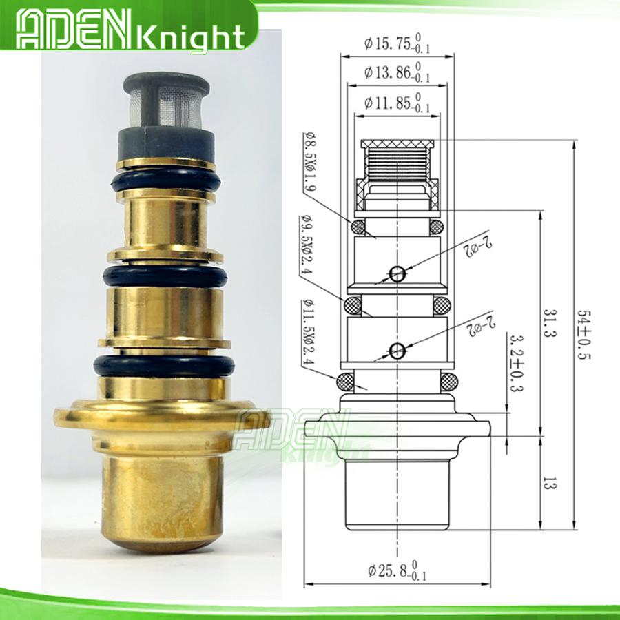 

AC Compressor Control Valve VS16 VS18 For Volvo Ford Focus C-Max 1.6 Hyundai Sonata Elantra Land Rover Kia Sorento Thin