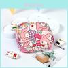 Bolsa de Armazenamento de Absorventes Higiênicos Impermeável de Desenho Animado com Design de Menina Fofa para Viagem e Suprimentos de Maquiagem