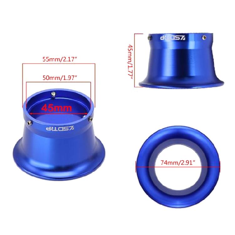 CNC Aluminum Air Filter Interface Cup 50mm for 21/24/26/28/30mm Carburetor