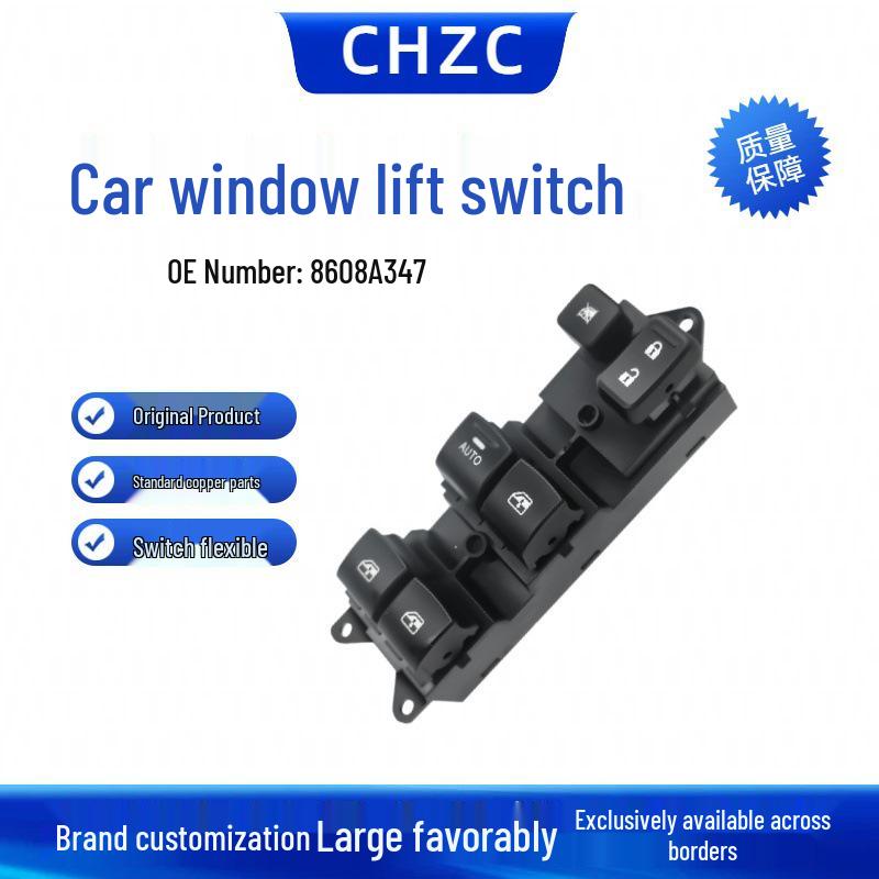 8608A347 Car Window Lifter Switch for Mitsubishi Outlander Models 8608A411/8608A238