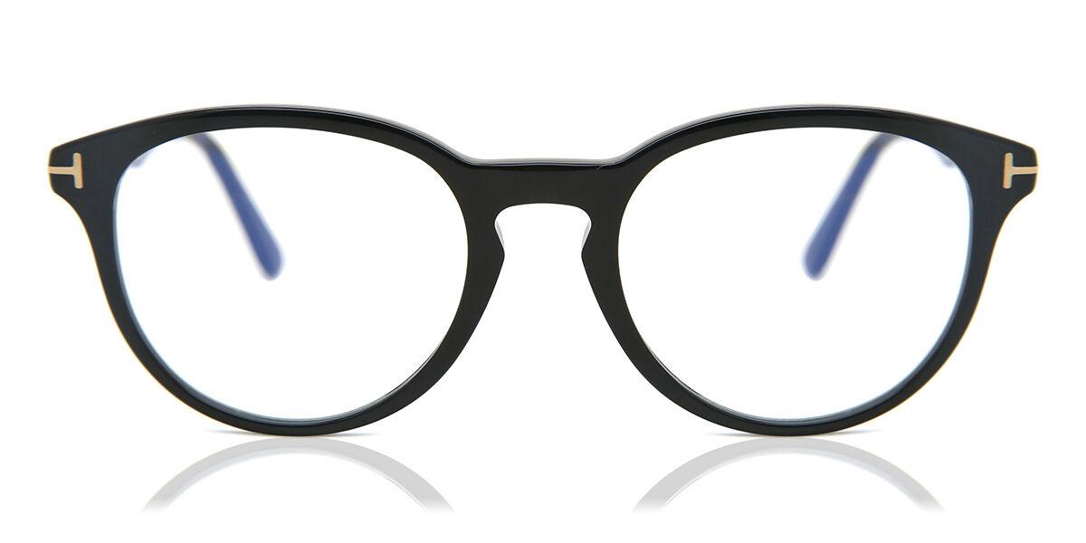 

Tom Ford Ft5556 B Blue Light Block 001 Unisex Eyeglasses Black/51