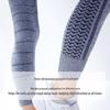 Moodytiger Girls' Seamless Jacquard Breathable Leggings