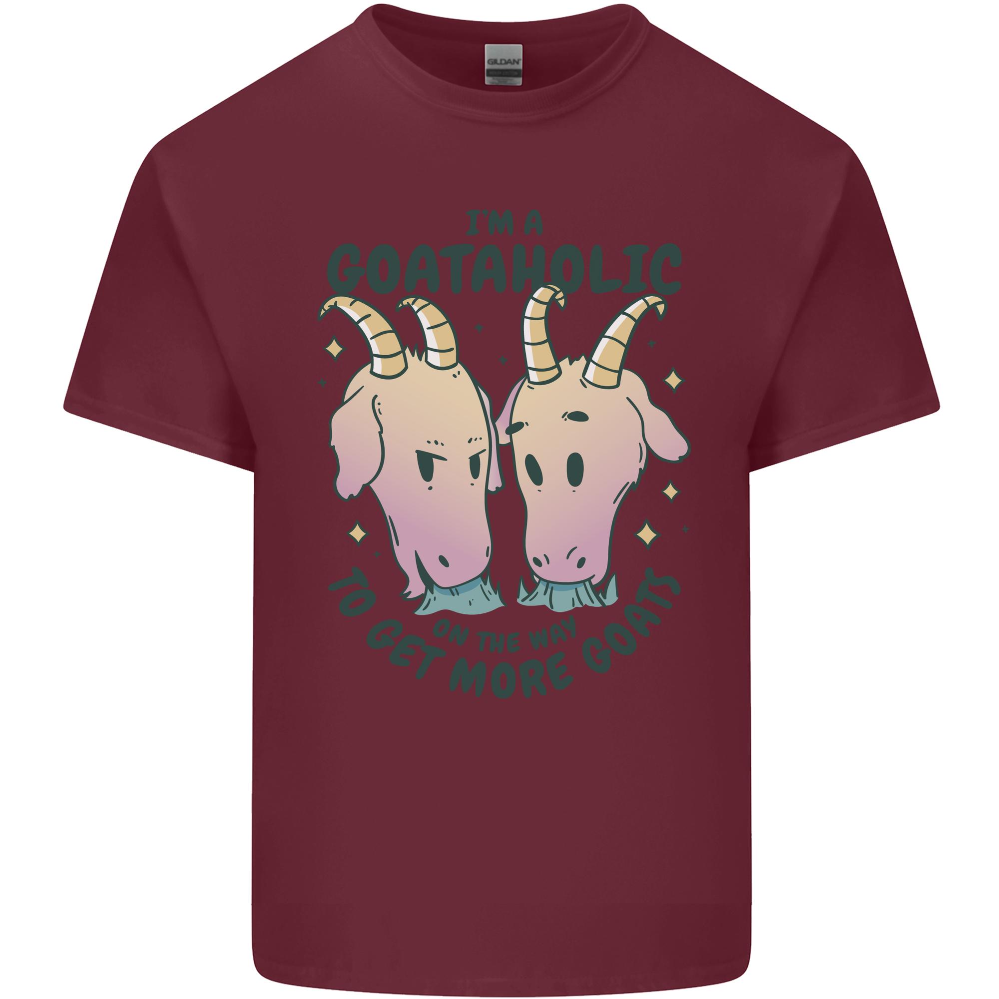 Goataholic On the Way to Get More Goats Unisexs Light Cotton TShirt S