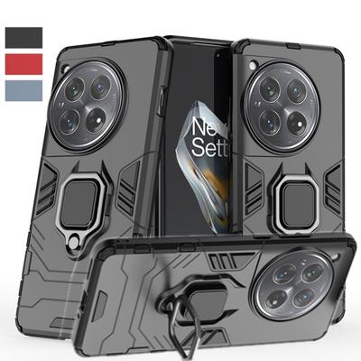 Magnetic Case For OnePlus 12 12R One Plus 11 11R Cover With Ring Stand Phone Bracket Back Shell Fundas Coque