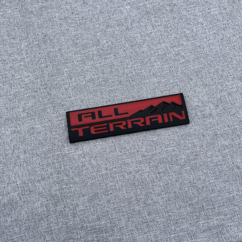 Suitable Pickup Truck ALL TERRAIN Logo, Car Modification Sticker, Off-road Pickup Metal Sticker