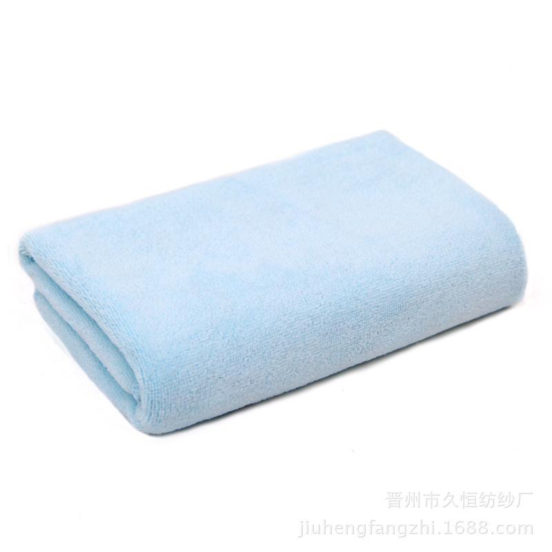 Microfiber promotional towel thickened absorbent dry hair towel car wash cleaning towel