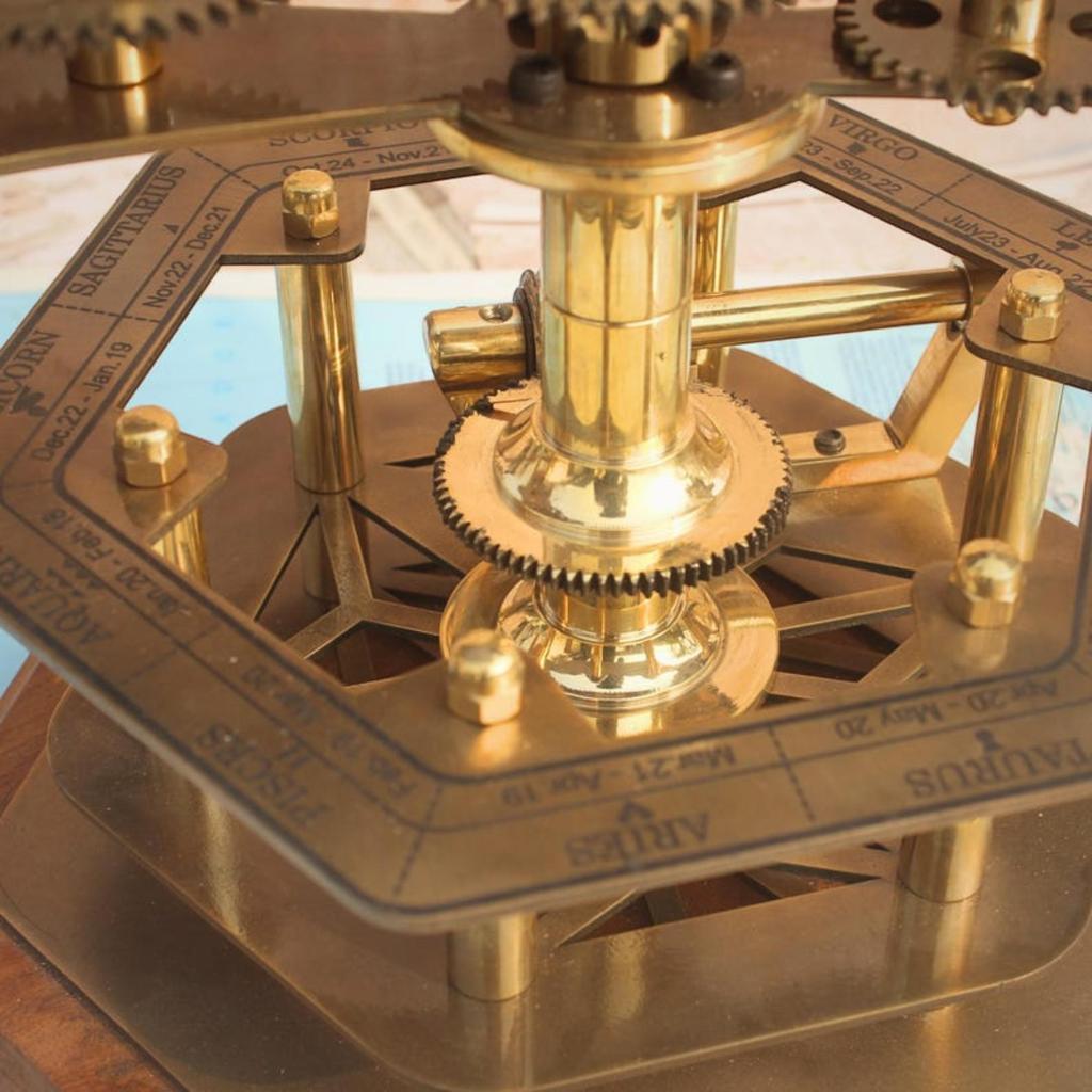 Vintage Orrery Ein perfektes Ausstellungsstück für zu Hause | Heimdeko | antikes Sonnensystem | Schreibtischzubehör