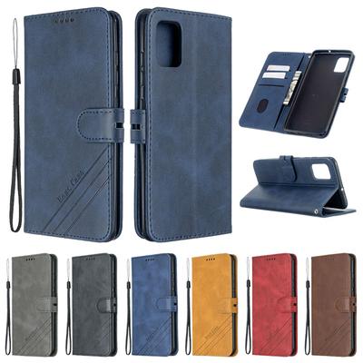 SVoor Samsung Galaxy A71 Hoes Lederen Flip Hoes op Voor Coque Samsung A71 A 71 Telefoon Hoes Cover Luxe Magnetische Portemonnee Cover Etui