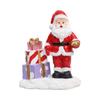 Realistic Santa Claus Gift Box Statue Cute Merry Christmas Decorations  Children Gifts