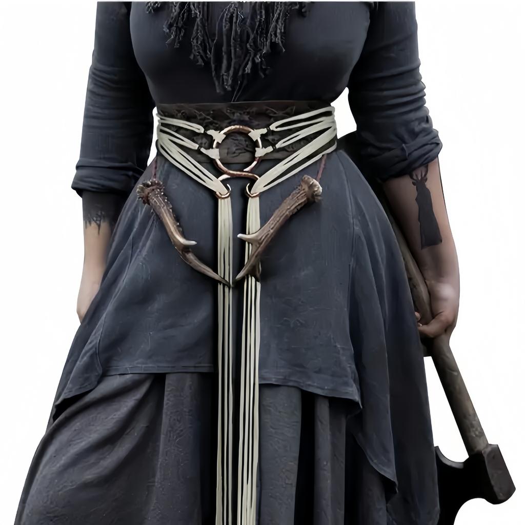 Vikingský opasek provazový vázací opasek pasový těsnící pasový provaz vikingský talisman provaz vázací popruh styl