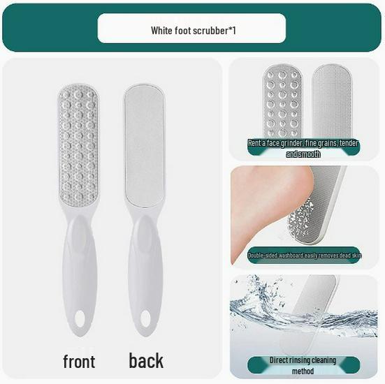 Foot Scrubber & Callus Remover: Pedicure Tool for Dead Skin, Heels, and Calluses Standard