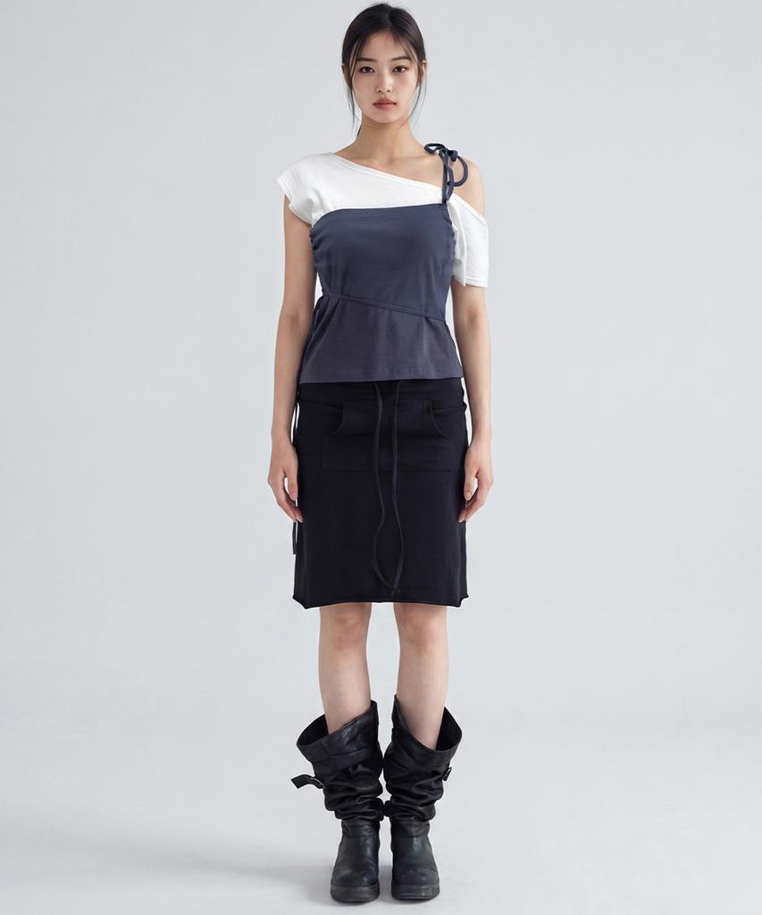 Jemjempaladi Drew Midi Skirt Black