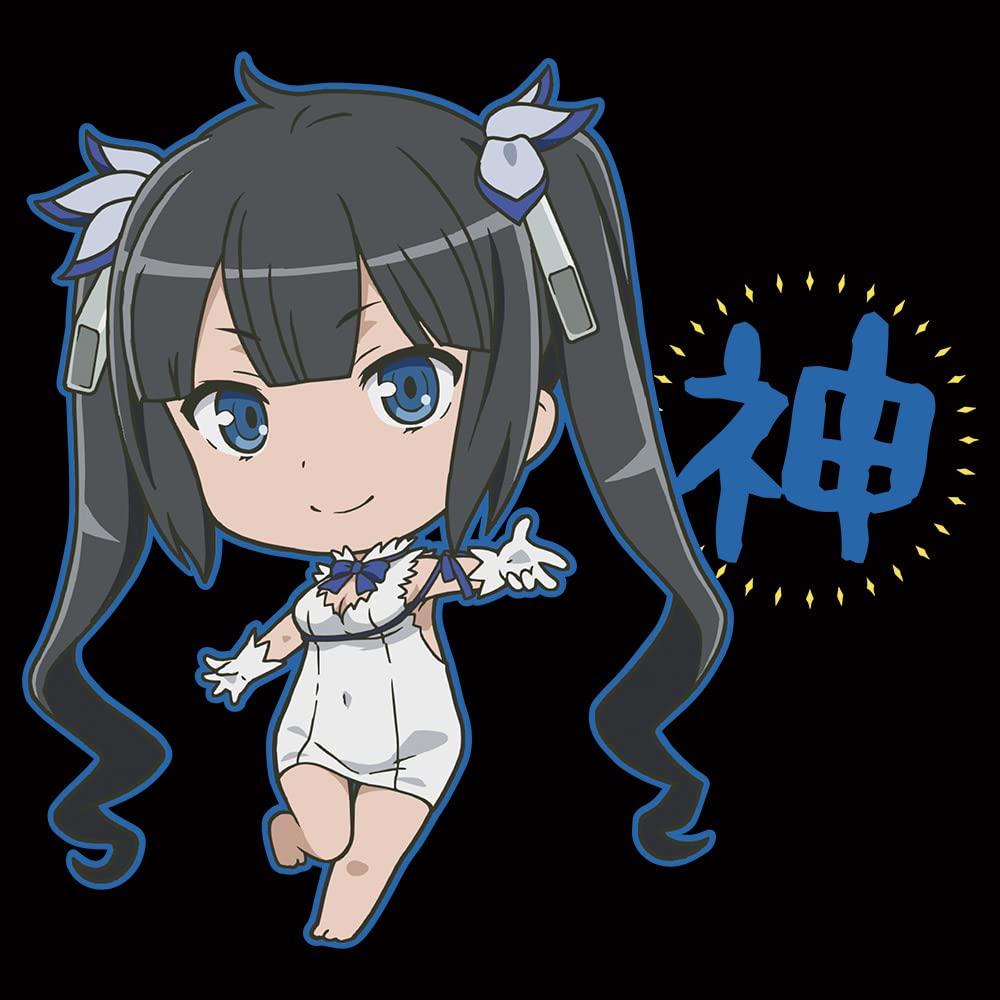Azu Maker "Is It Wrong To Try To Pick Up Girls In a Dungeon? II" T-Shirt [Hestia] Size L