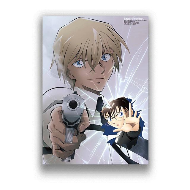 Detective Conan Anime Posters and Prints Canvas Painting Wall Pictures For Living Room Vintage Poster Decorative Home Decor