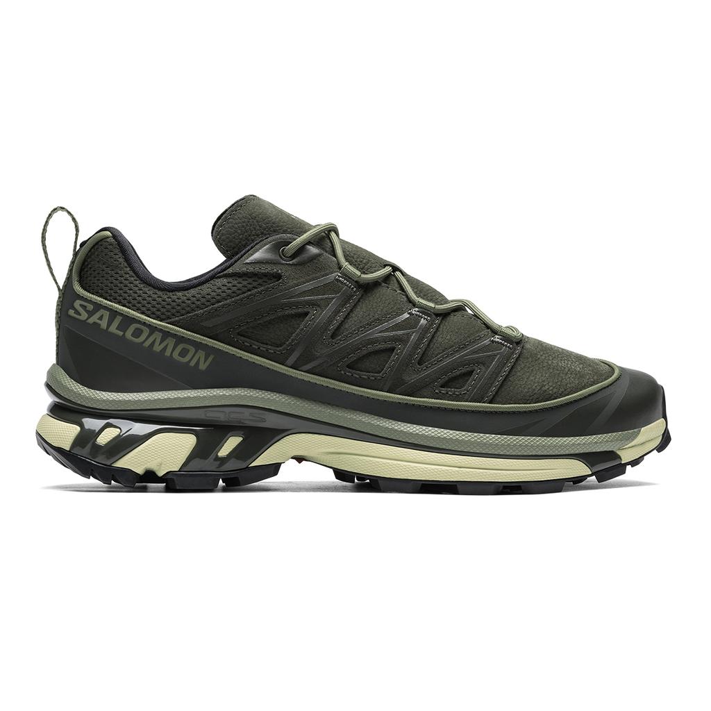 SALOMON XT-6 Expanse Leather Deep Lichen Green Unisex Sneakers Peat L47733400