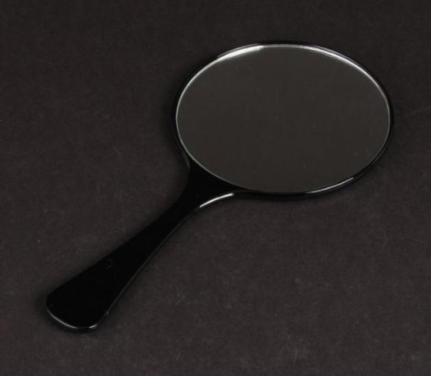 Maeju Lacquerware Hatsune Hand Mirror with Stand (B) 4L-207