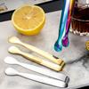 Pinza per Ghiaccio Acciaio Inossidabile Galvanizzato Pinze per Ghiaccio Durevoli Resistenti alla Ruggine Clip per Ghiaccio per Bar Cucina Cubetti di Zucchero