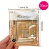 30pcs Vintage Frame Pieces Thick Paper Die Cuts Collection Kit Scrapbooking Planner/Card Making/Journaling Project
