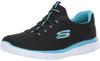 Summits Sneaker Black Turquoise