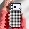 Pastel Gingham Phone Case for iPhone 17 Air 16e 15 14 13 Pro Max Back Cover for 12 11 Pro Coque