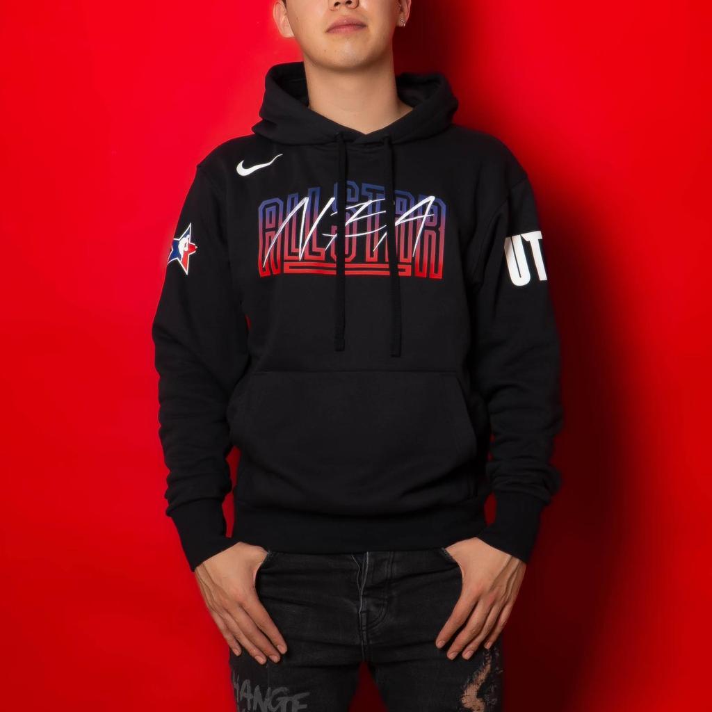 New Nike Nba All Star Edition Essential Fleece Loose Fit Hoodie DR9135-010