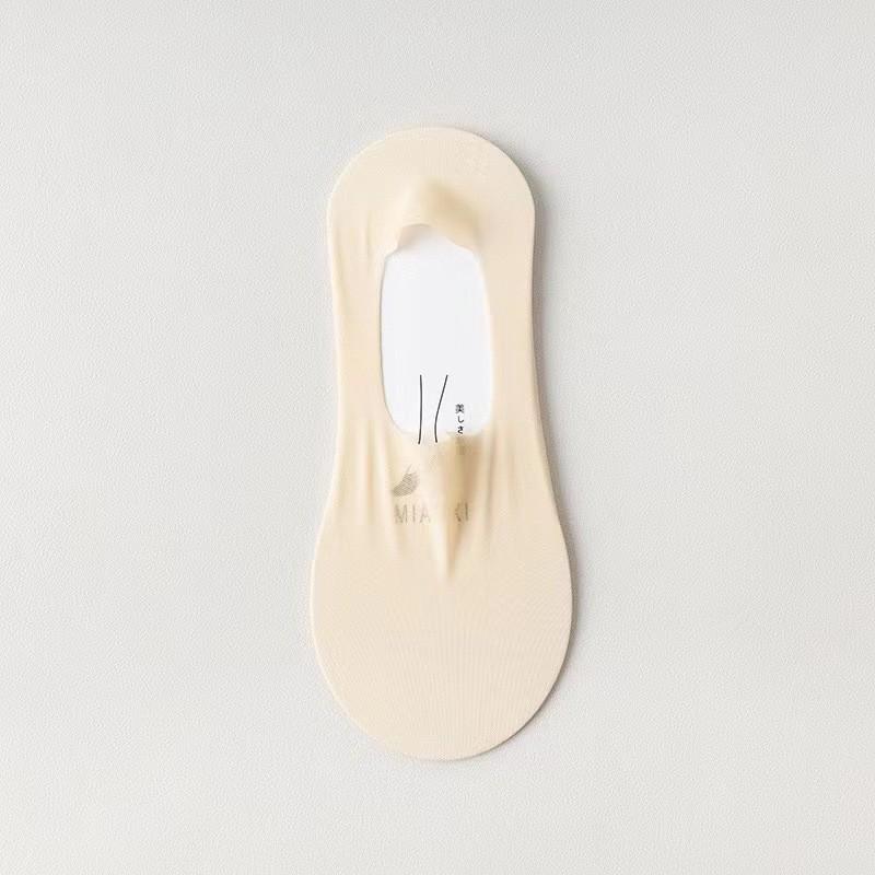 Thin Mesh Non-Slip Women's Low-Cut Invisible Socks, Breathable and Versatile Boat Style